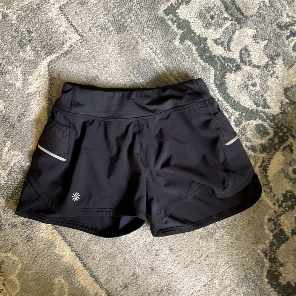 athleta girl, size small, black shorts